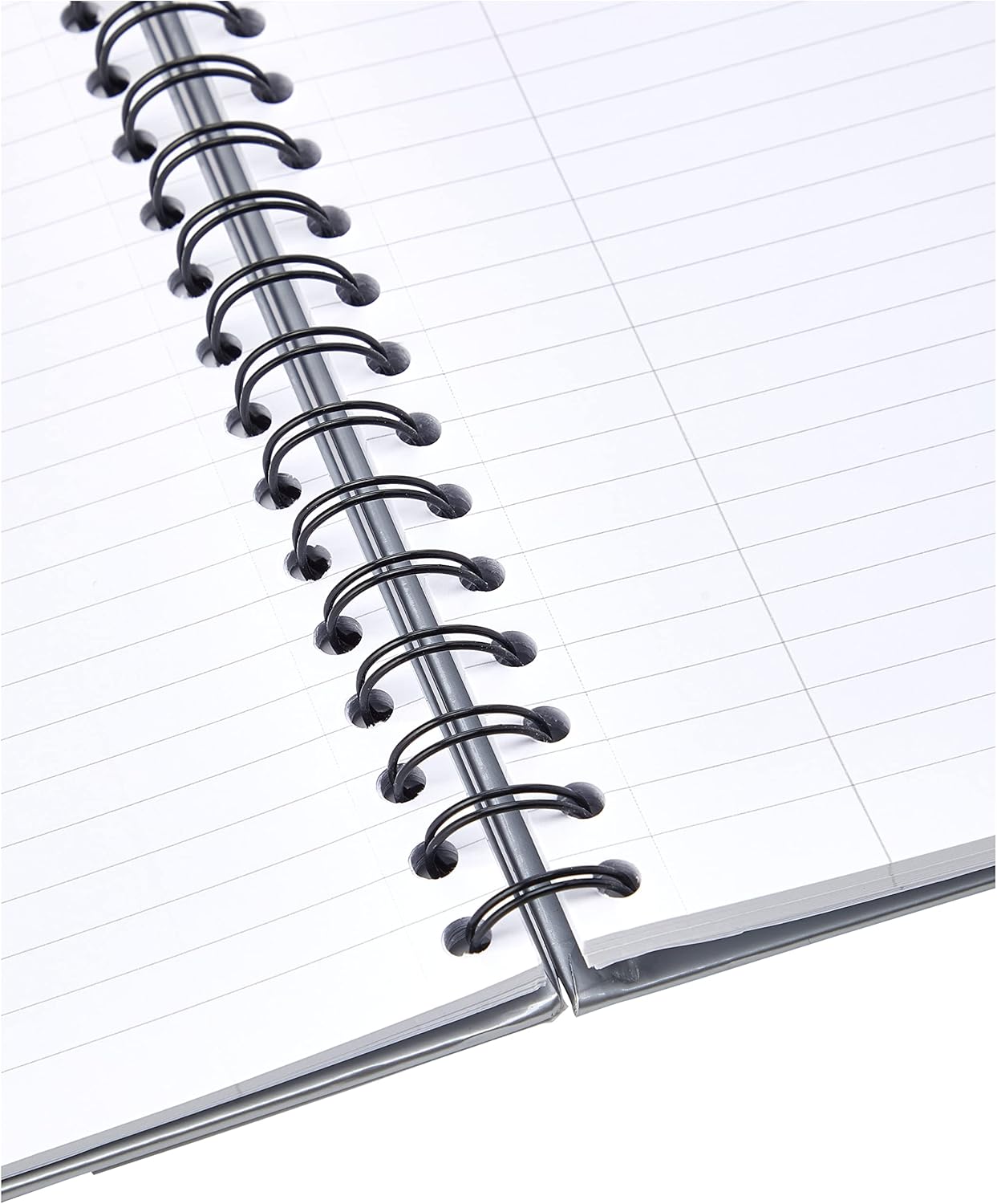 Pukka Pad Notebook Wirebound Hardback Perforated Ruled Margin 160pp 90gsm A4 Silver Ref WRULA4 [Pack of 5]