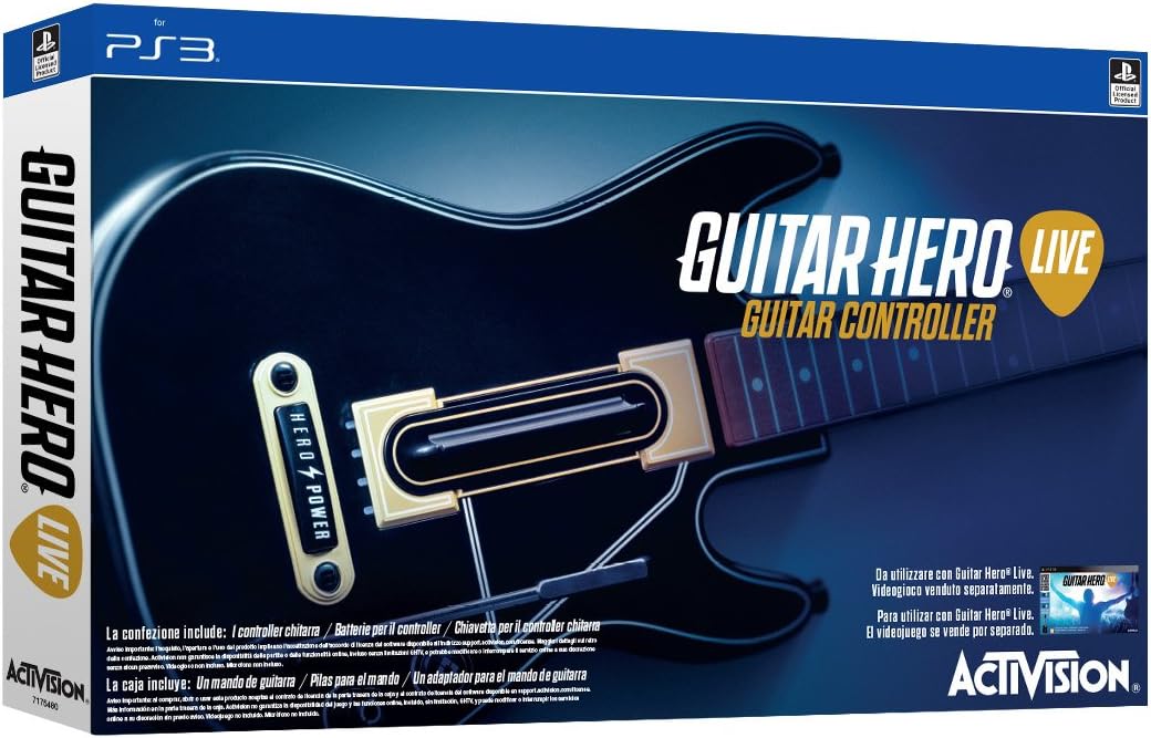 ACTIVISION 87498IS Guitar Playstation 3 Black Video Game Accessory