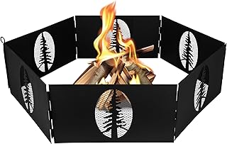 Camco Collapsible Steel Campfire Fire Pit Ring