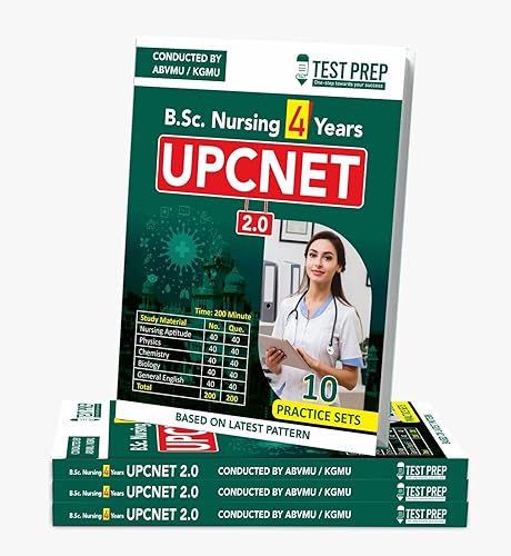 B.SC NURSING ENGLISH - UPCNET 2.0 -(E) BY ABVMU/ KGMU NURSING (AS PER LATEST SYLLABUS) - ON 26.04.2024 - NURSING APTITUDE - BY TEST PREP PUBLICATION UPCNET 2.0 UPCNET ABVMU UP B.SC NURSING