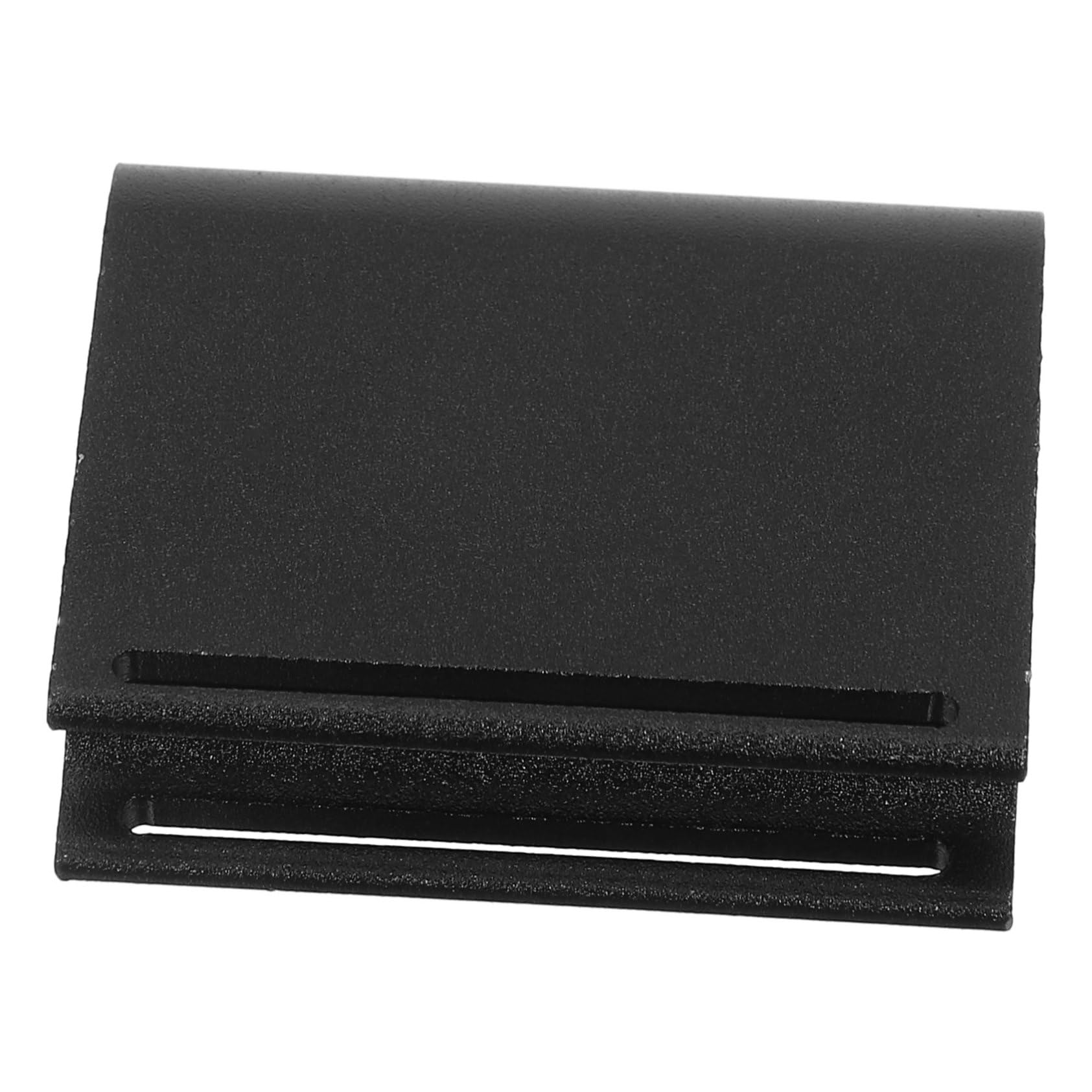 CIYODO Aluminum Alloy Edge Polishing Tool Black Leather Burnisher Tool Aluminum Alloy Burnisher Wood Leathercraft Burnishing Tool