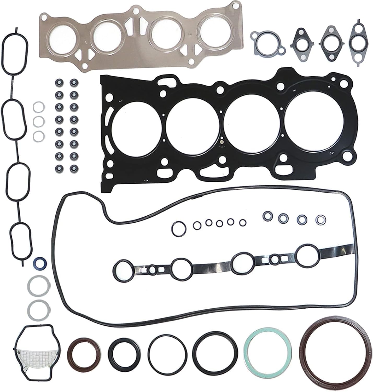 Priprilod MLS Cylinder Head Gasket Set Fit for Toyota Camry Corolla Highlander Matrix RAV4 Solara 2002-2013 Fit for Lexus HS250h 2010-2012 Fit for Scion 2005-2013# HS26232PT HSTO058 ES71183