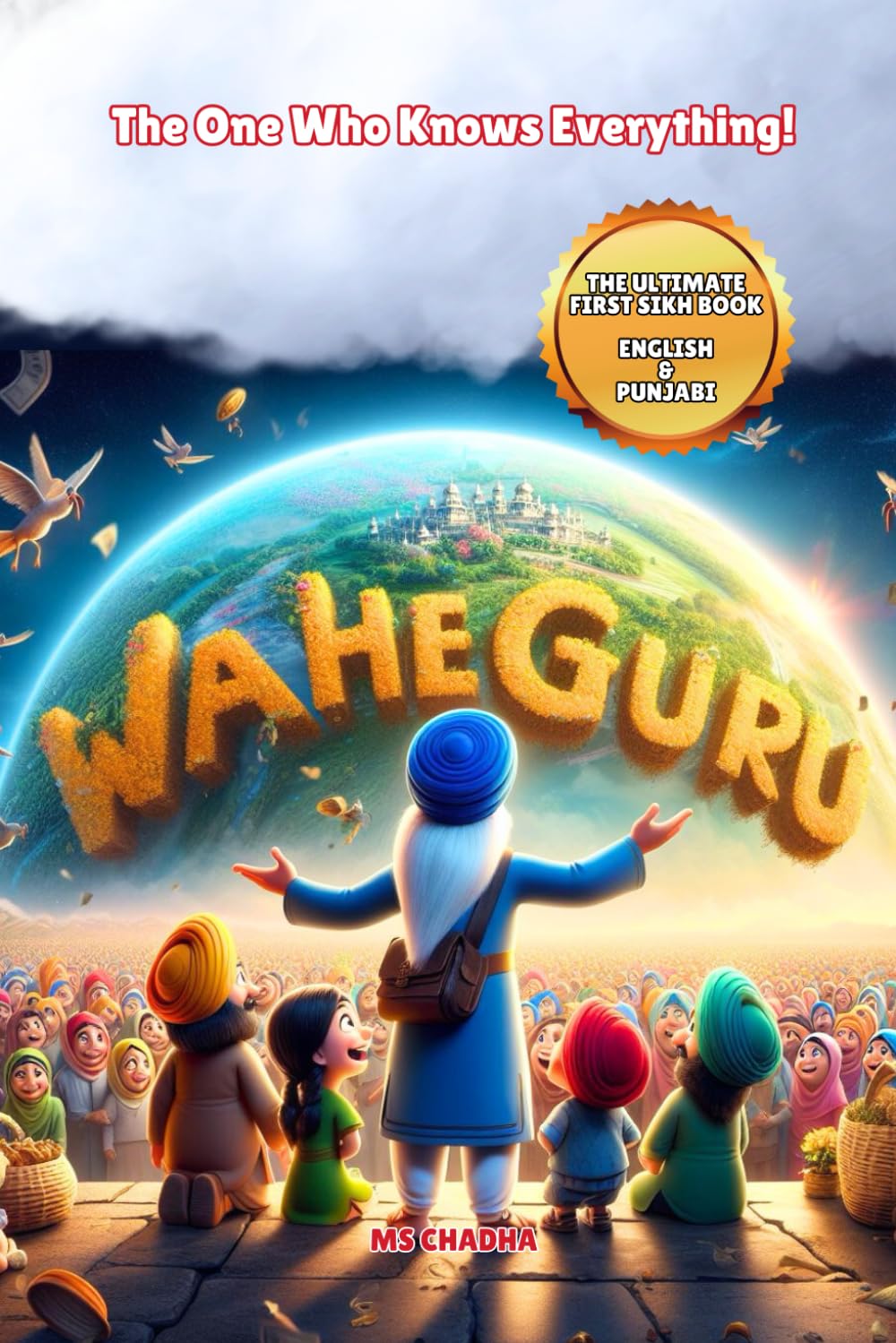 Waheguru Ji: The One Who Knows Everything!: The Ultimate First Sikh Book (Sikhi For The Young Hearts) Paperback – 2 Feb. 2024