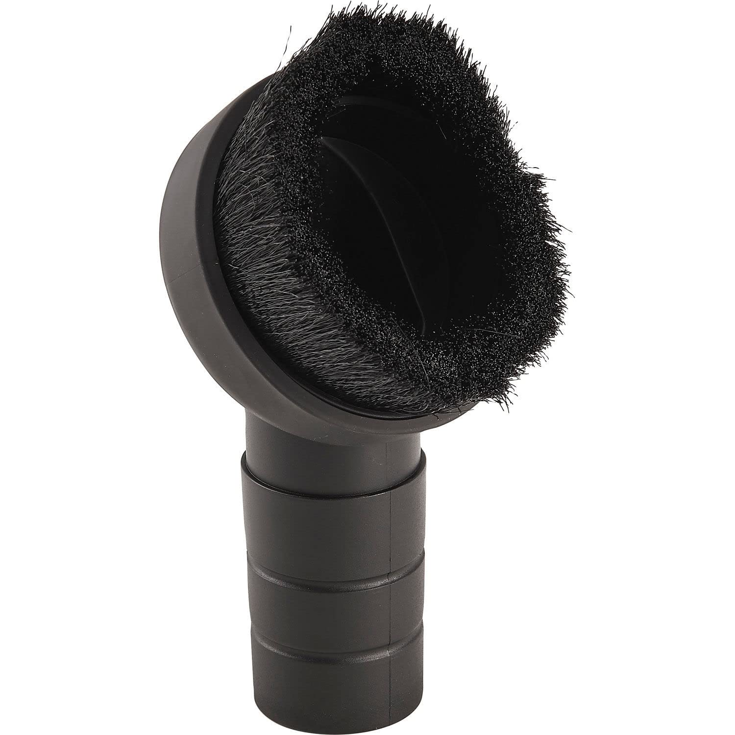 Replacement Small Round Brush Attachment For Cat C21V Wet/Dry Vacuum by Global Industrial – Plastic, Black, Model RP6590