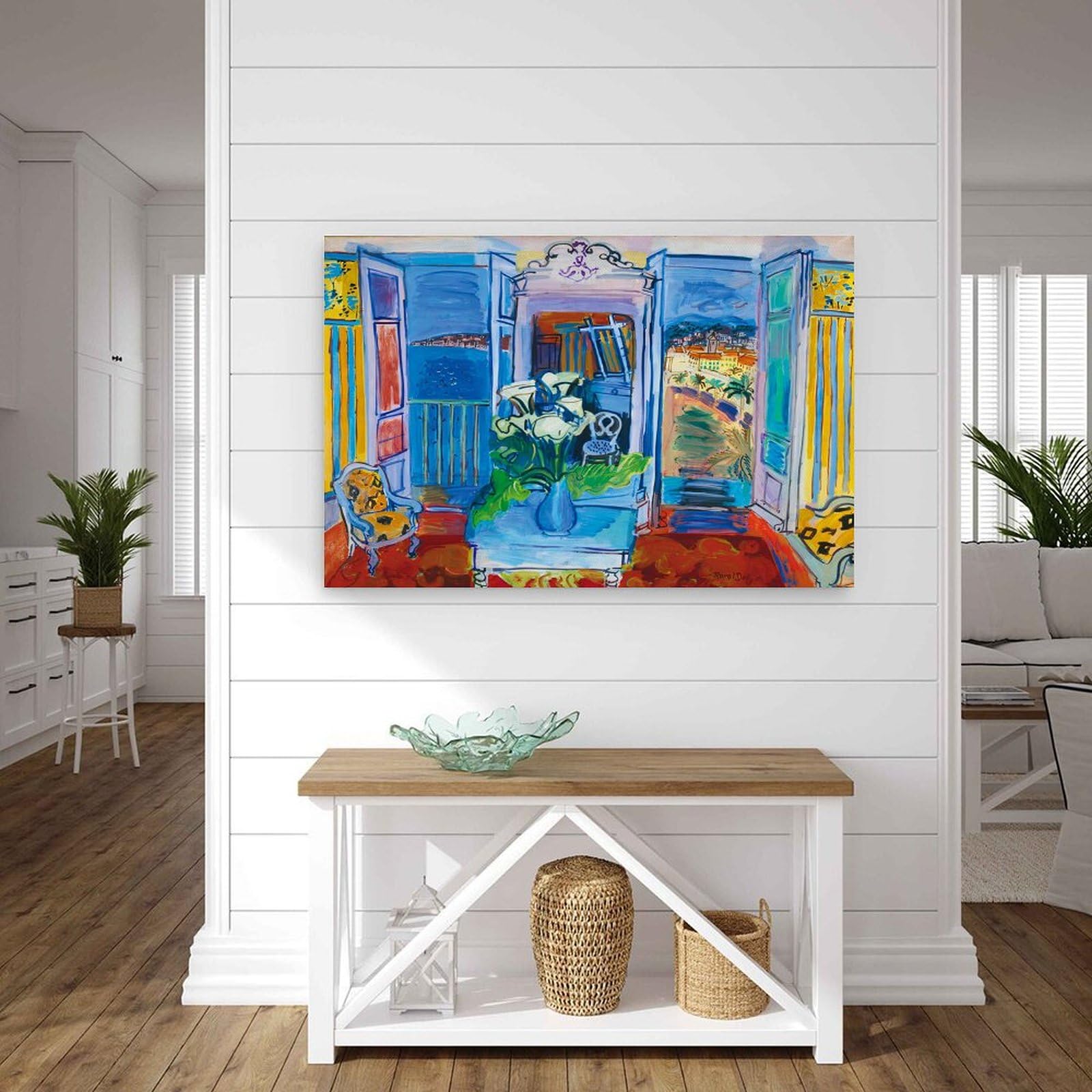 Amazon.co.jp: ラウル・デュフィRaoul Dufy絵画作品（ニースの窓開け