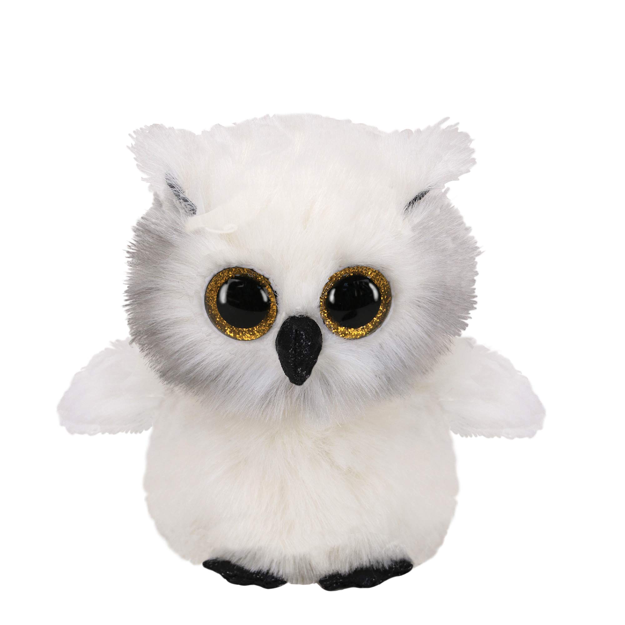 Claires Official Ty Beanie Boo Austin The Owl Soft Plush