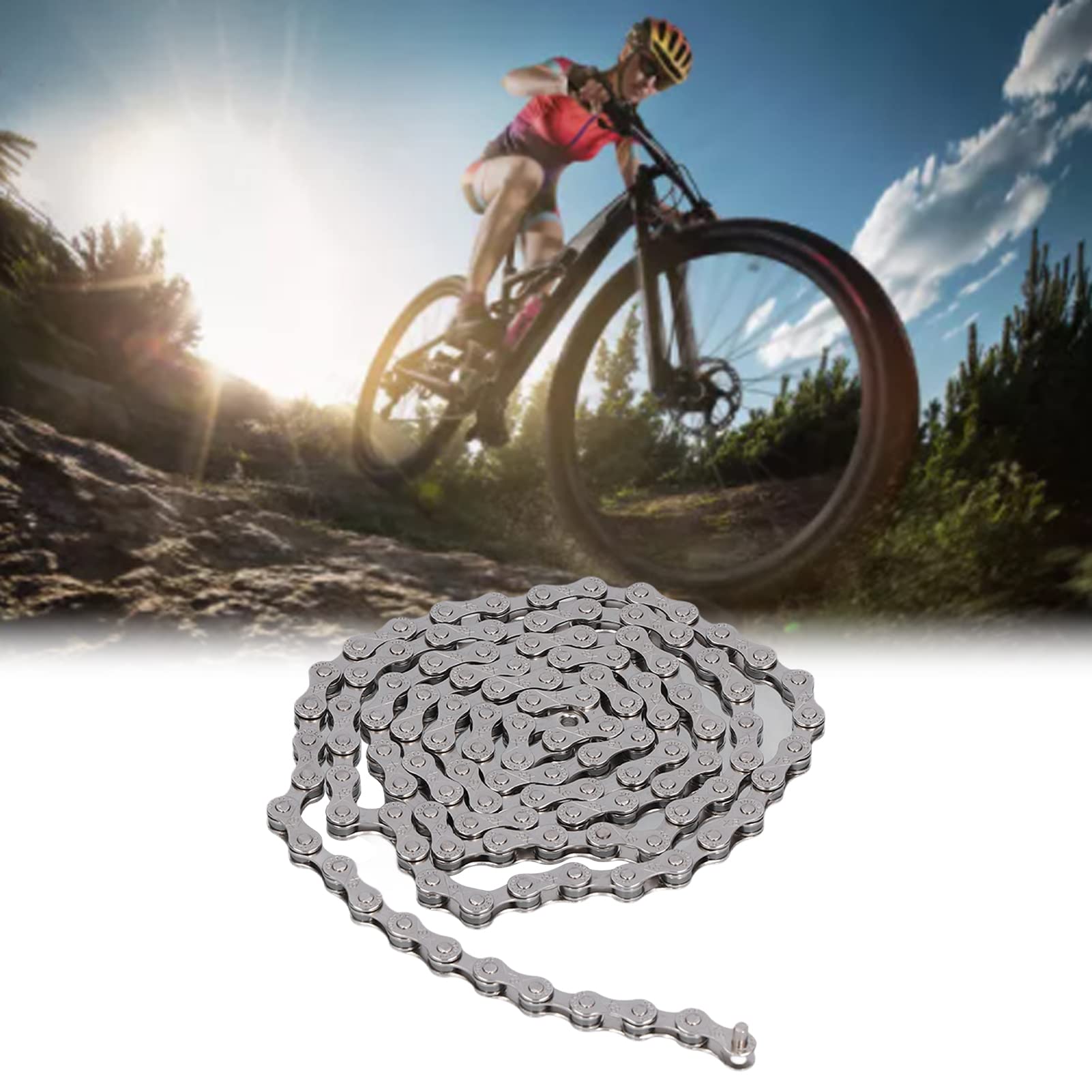 Tissting Bike Chain,Multi-Function Bridge Structure High Tensile Strength  Carbon Steel 116-Section 6-Speed Bicycle Chains,Anti-Rust Wear Resistance :  Amazon.co.uk: Sports & Outdoors