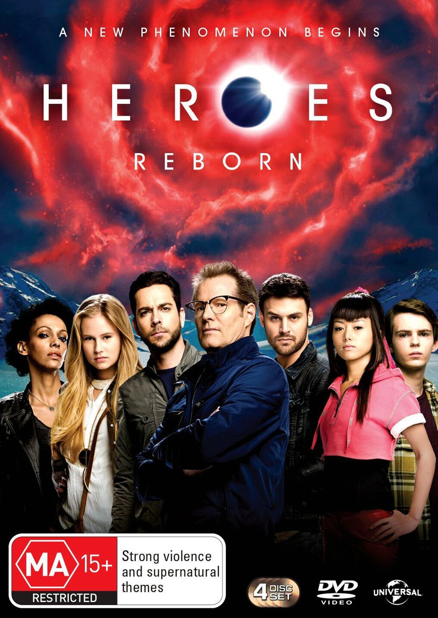 Amazon.com: Heroes Reborn Season 1 | 4 Discs | NON-USA Format