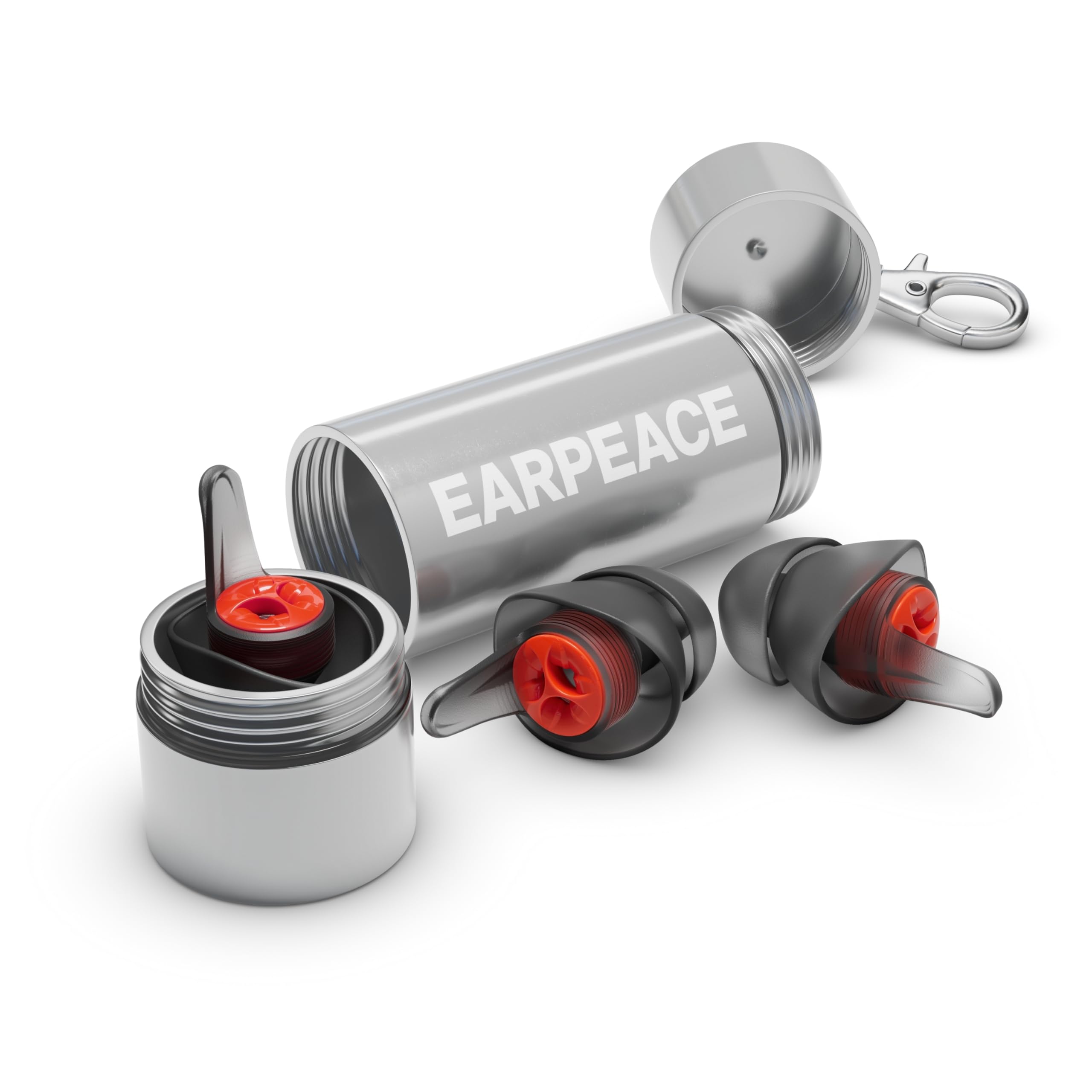EarPeace Moto Pro Gehörschutzstöpsel - High-Fidelity Motorrad Gehörschutz für Motorradfahrten, Motorsport, Touren, und Rennen - Geräuschunterdrückung um bis zu 20 dB