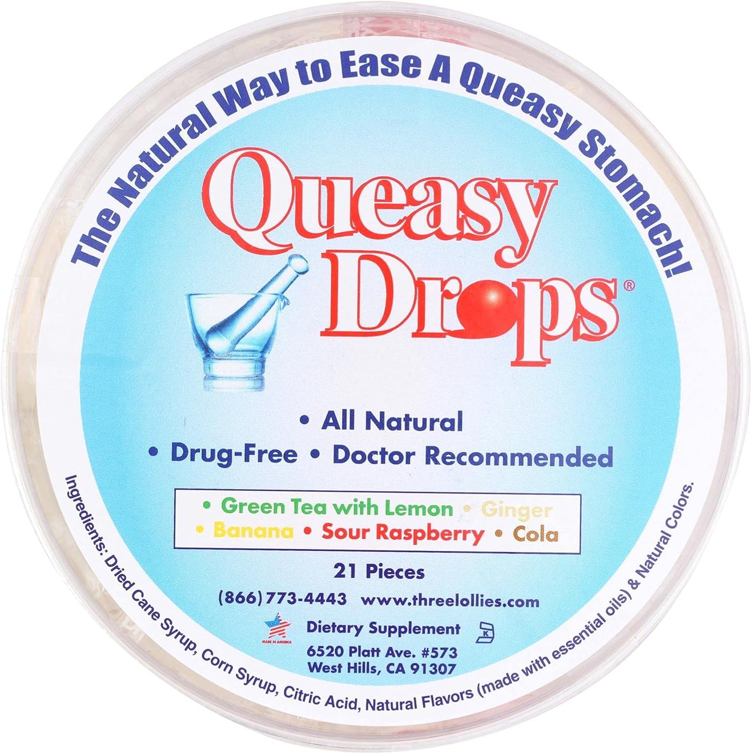 Amazon.com: Queasy Drops,Container : Health & Household