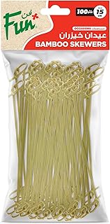 Fun® Green Track Cocktail Bamboo Skewers 15cm