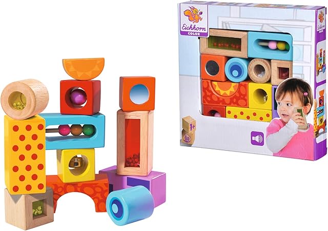 Eichhorn 100002240 Building Blocks, Multicolour