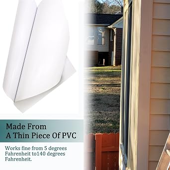 Vinyl Siding Repair Kit 6Pcs 6.3X4.75Inch Self-Adhesive Vinyl Siding Patch PVC Vinyl Tape Cover Any Cracks Holes Blemishes on Vinyl Siding Fence Tools Home Skirting
