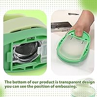 Vista 34 de UCEC Perforadora circular, perforadora circular de 1.25 pulgadas, perforadora de papel, perforadora de papel hecha a mano para manualidades