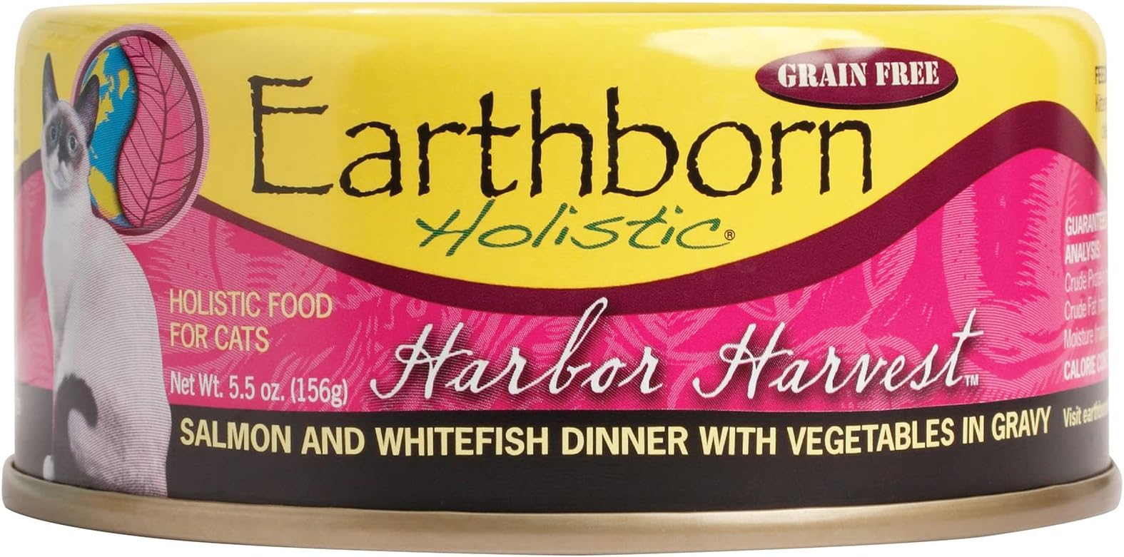 Earthborn Holistic Harbor Harvest Grain Free Canned Cat