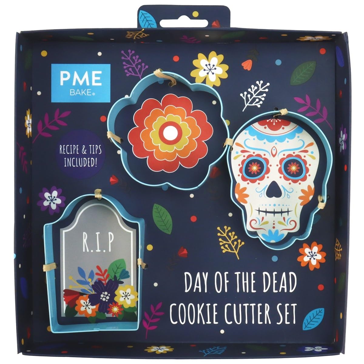 PME Day of the Dead Cookie Cutter Set, Halloween