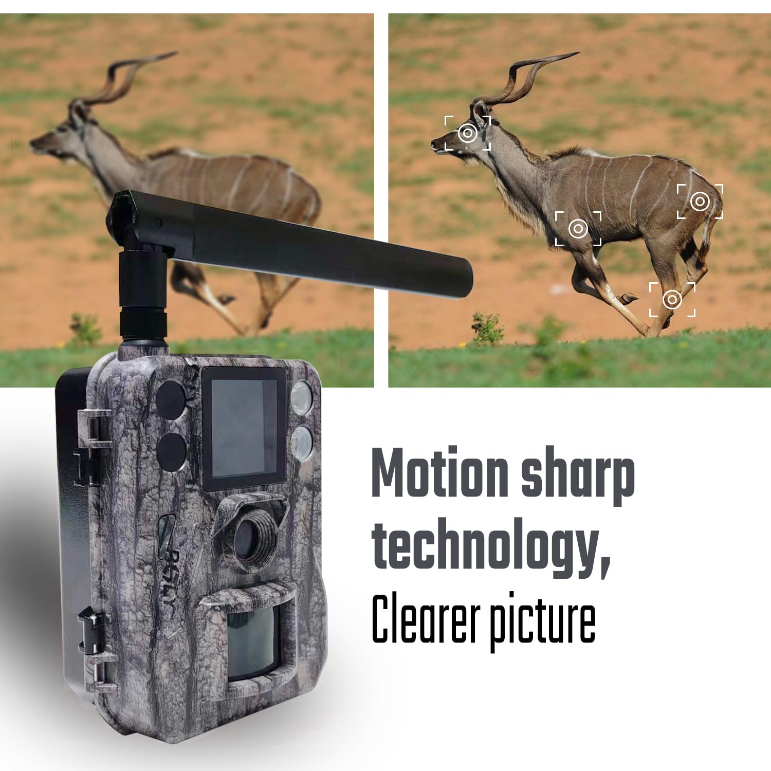 BolyGuard Wildkamera Full HD 4K 4G 37MP Fotofalle 940nm Schwarz IR Kein Glanz IP68-Schutzklasse Überwachungskamera Wildtierbeobachtung Einfache Bedienung Keine Taste Einschalten,um Foto zu Machen