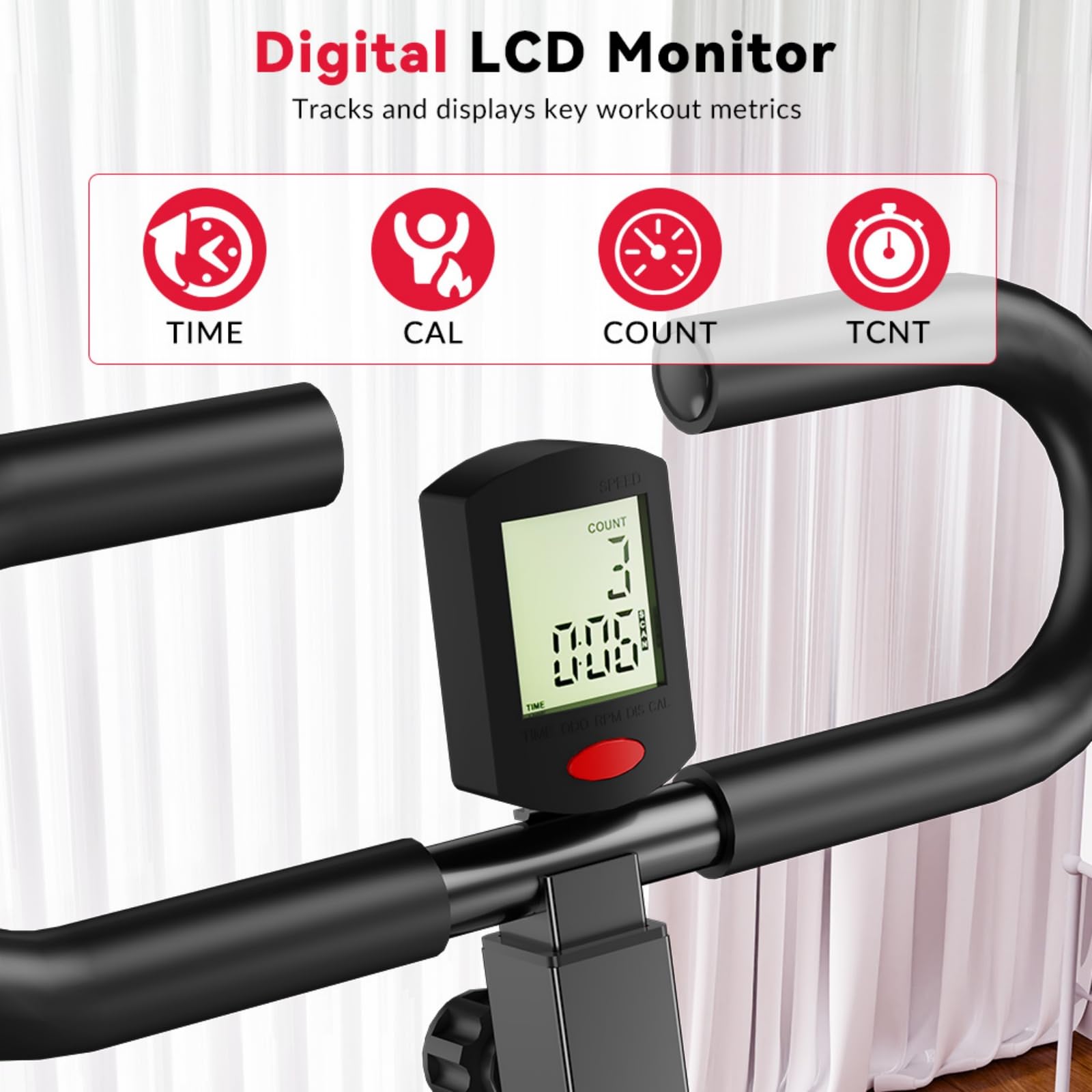 Máquina de Sentadillas Plegable para Entrenamiento en Casa, Asistente Row-N-Ride, Carga Máxima 165 kg, AB Booster para Abdomen, Aparato de Fitness Plegable, Montaje 10 Min,