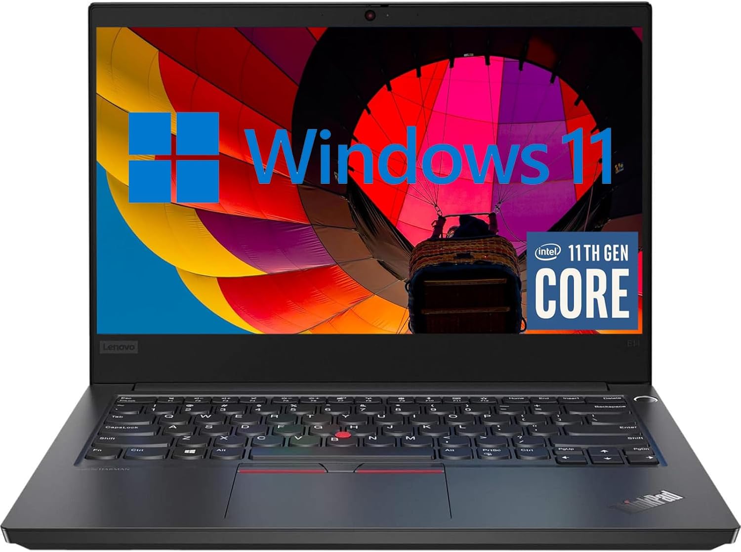 Lenovo ThinkPad E14 Gen2 Laptop Computer Win11 Pro, 14in FHD(1920x1080) Laptop E14, Intel Core 4-Core i5-11th, 16GB RAM, 512GB SSD (Renewed)