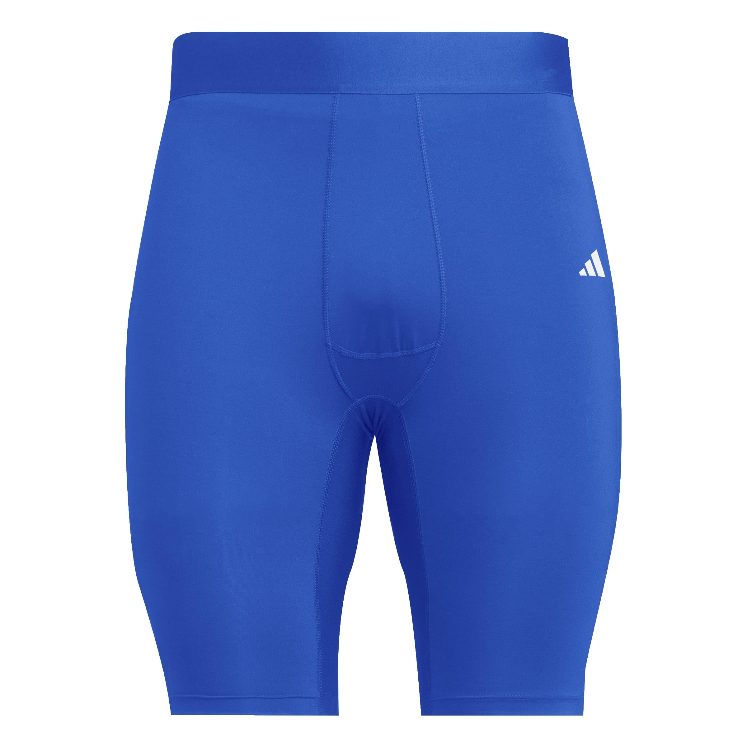adidas Men's Techfit Short Tight Men Tights, team royal blue, S