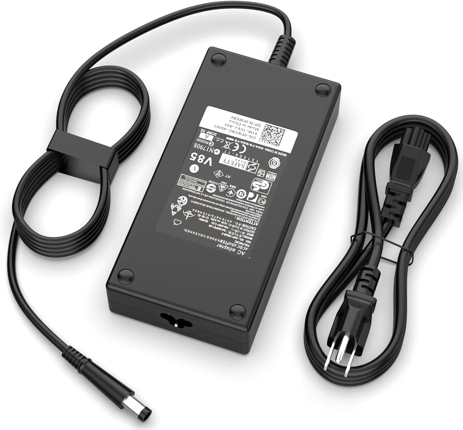 180W Power Adapter Compatible with Dell Dock Station