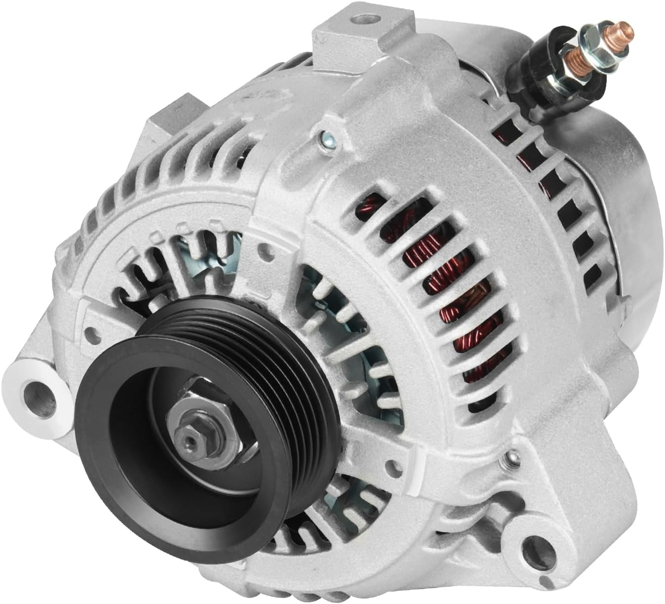 New Alternator for Lexus LS400 4.0 4.0L 1993-1994, 12V, CW, 100Amp, IR/IF, Replace for N13554, 113090, 100211-6390