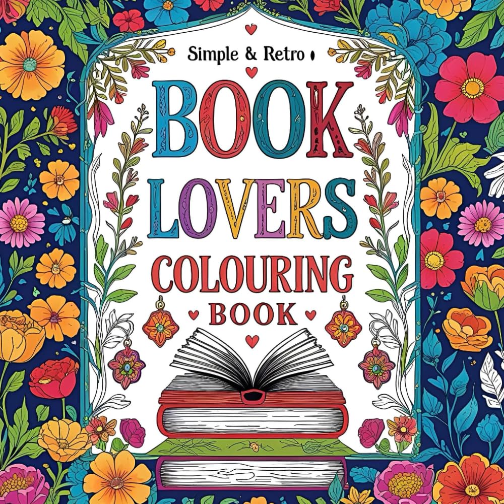 Book Lovers Colouring Book