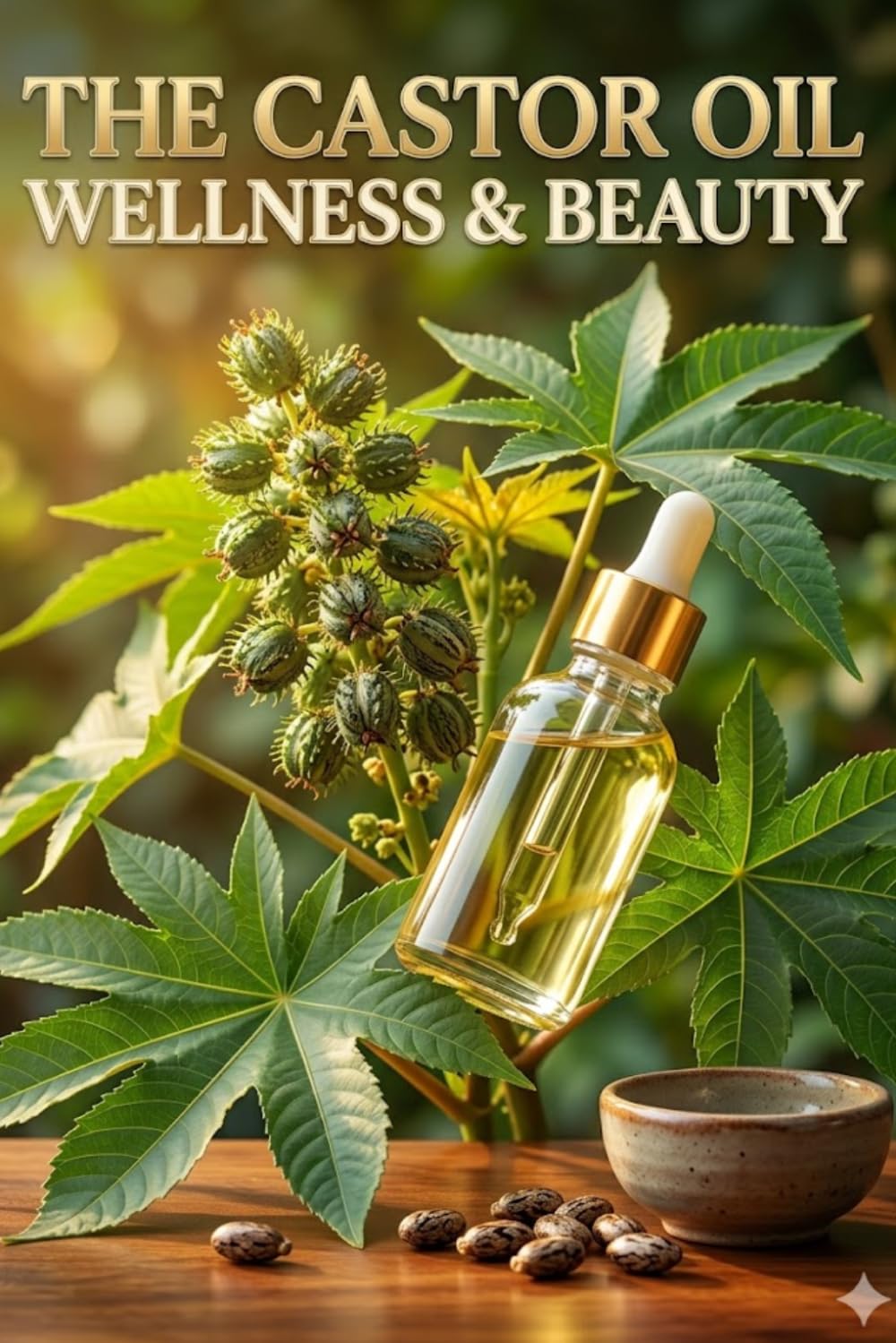 The Castor Oil Wellness & Beauty: The Complete Guide to Hair Growth, Thick Lashes, Glowing Skin & Natural Beauty Rituals
