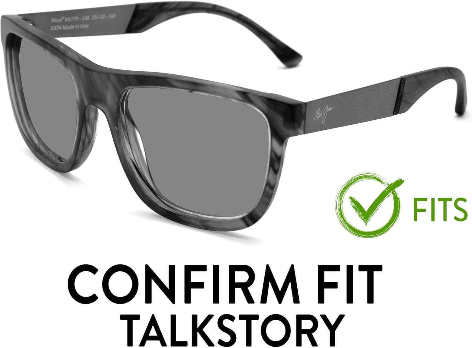 Apex Lenses Replacement Lenses for MJ-Talk Story Sunglasses