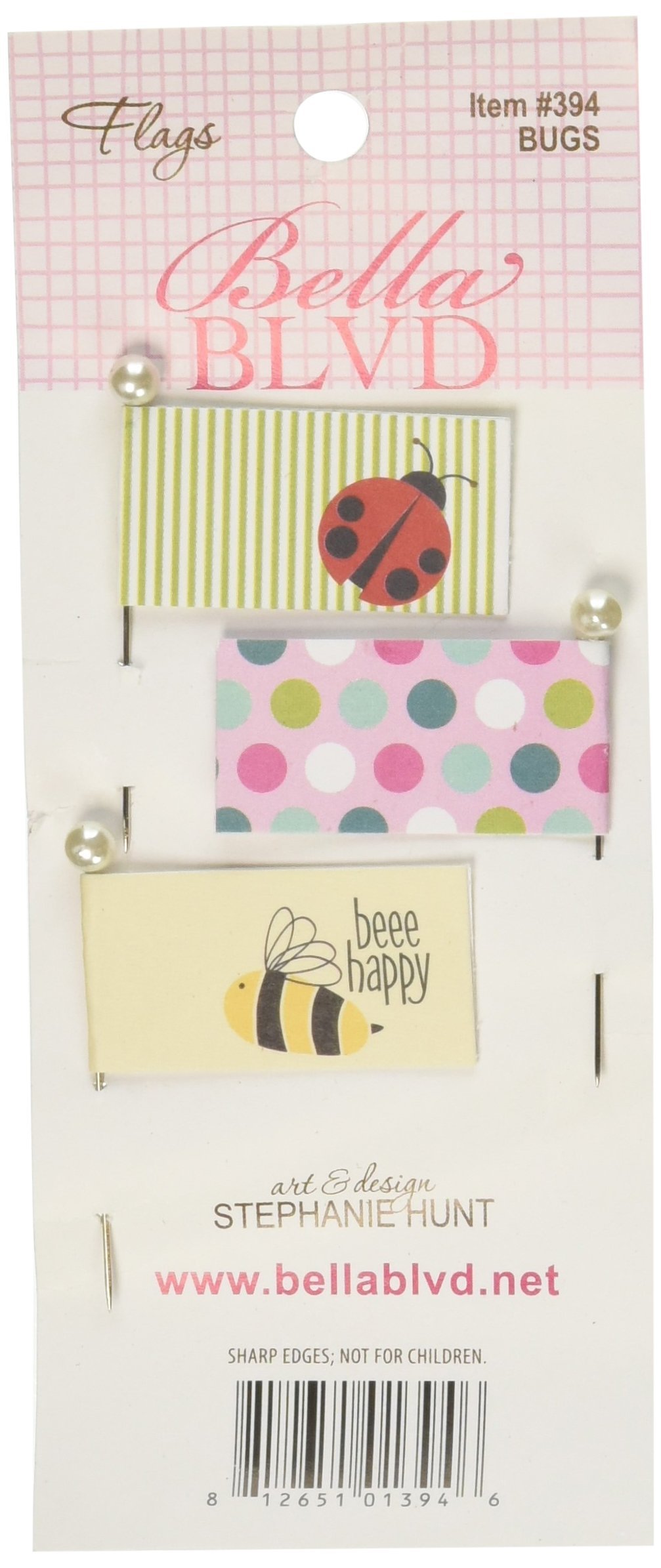 Bella BLVD Paper Flags, Bugs