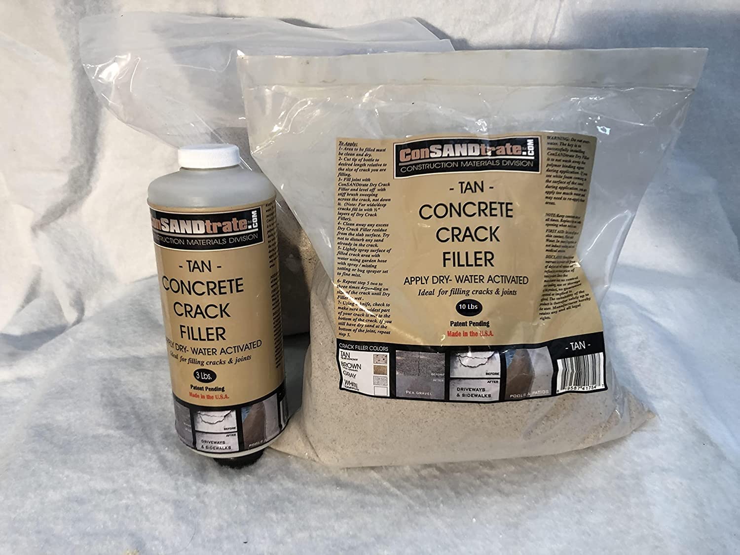 Buy ConSANDtrate Giga Crack Pack (TAN) Dry Crack Filler for Multiple