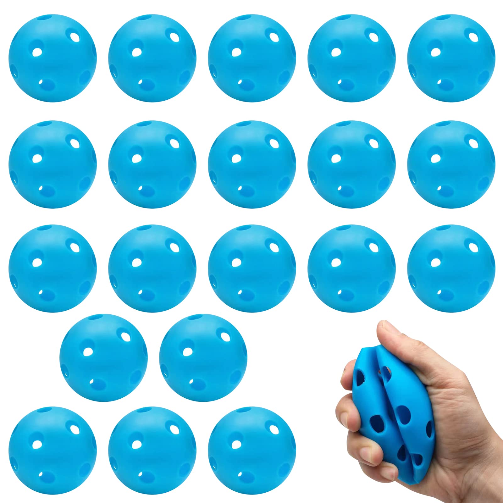 Baseball Tees For Hitting Baseball Training Tarutaru 20 Pack Plastic