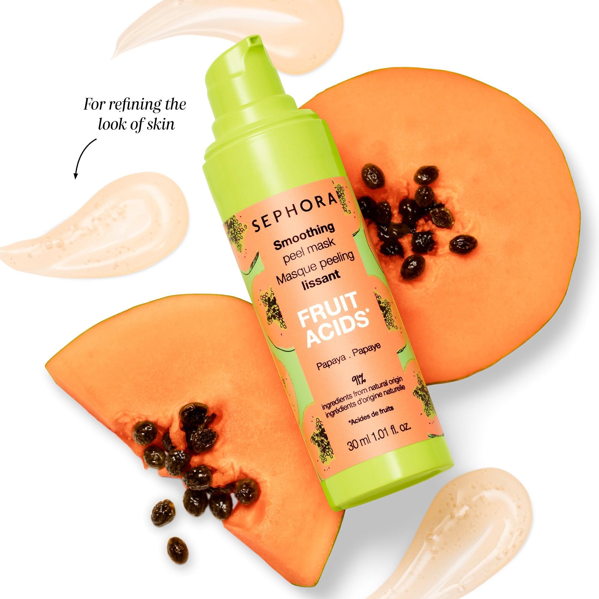 Amazon.com : SEPHORA COLLECTION AHA Peeling Masks Papaya : Beauty