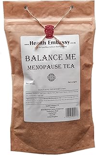 Health Embassy Balance Me Menopause Tea 75g | Herbal Blend for Menopausal Comfort | Find Balance and Comfort | Holistic Wellness by Health Embassy