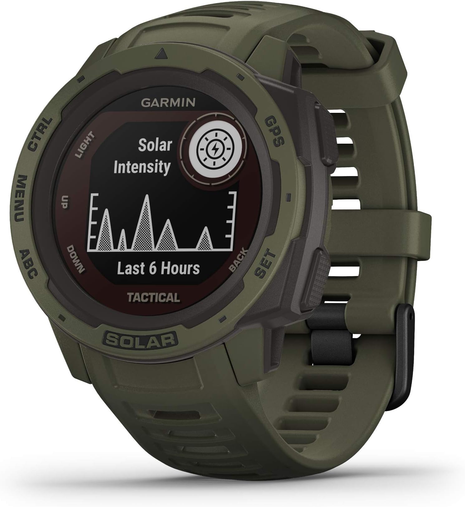 GARMIN INSTINCT SOLAR TACTICAL EDITION GPS WATCH MOSS WW