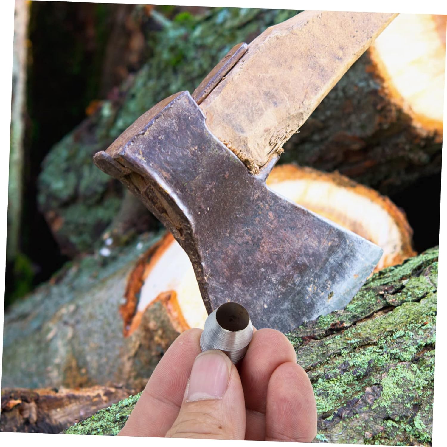 50pcs Round Steel for Hammer Handle Repair Includes to Diameters for Carpentry and Construction Use