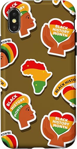 Miniatura 4 de iPhone 14 Pro Black History Month Peace African Pride Pattern Case