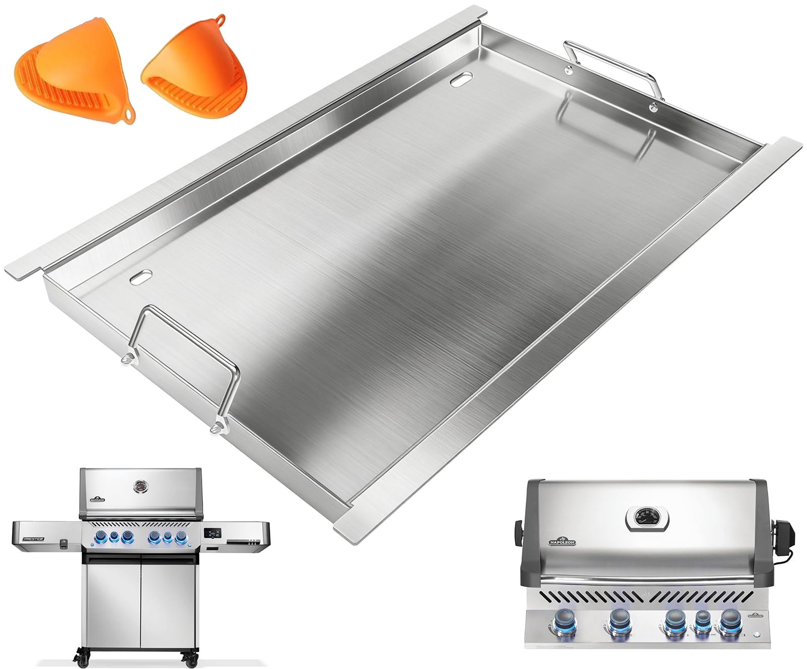 Amazon.com: Full Size Griddle Insert for Napoleon Prestige PRO 500