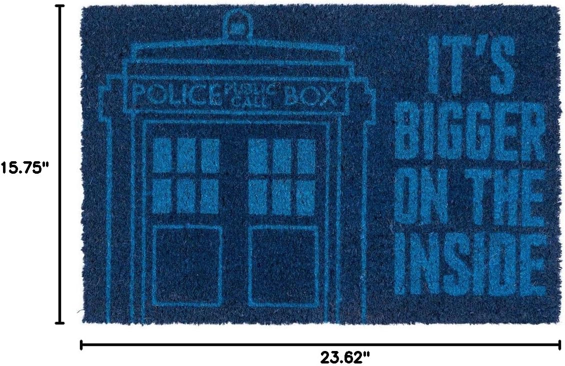Doctor Who Tardis Doormat, Multi-colour, 40 x 60cm