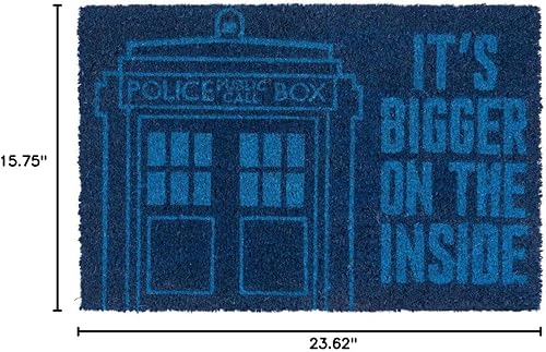 Miniatura 2 de Doctor Who Tardis Felpudo multicolor, 15.7 x 23.6 in