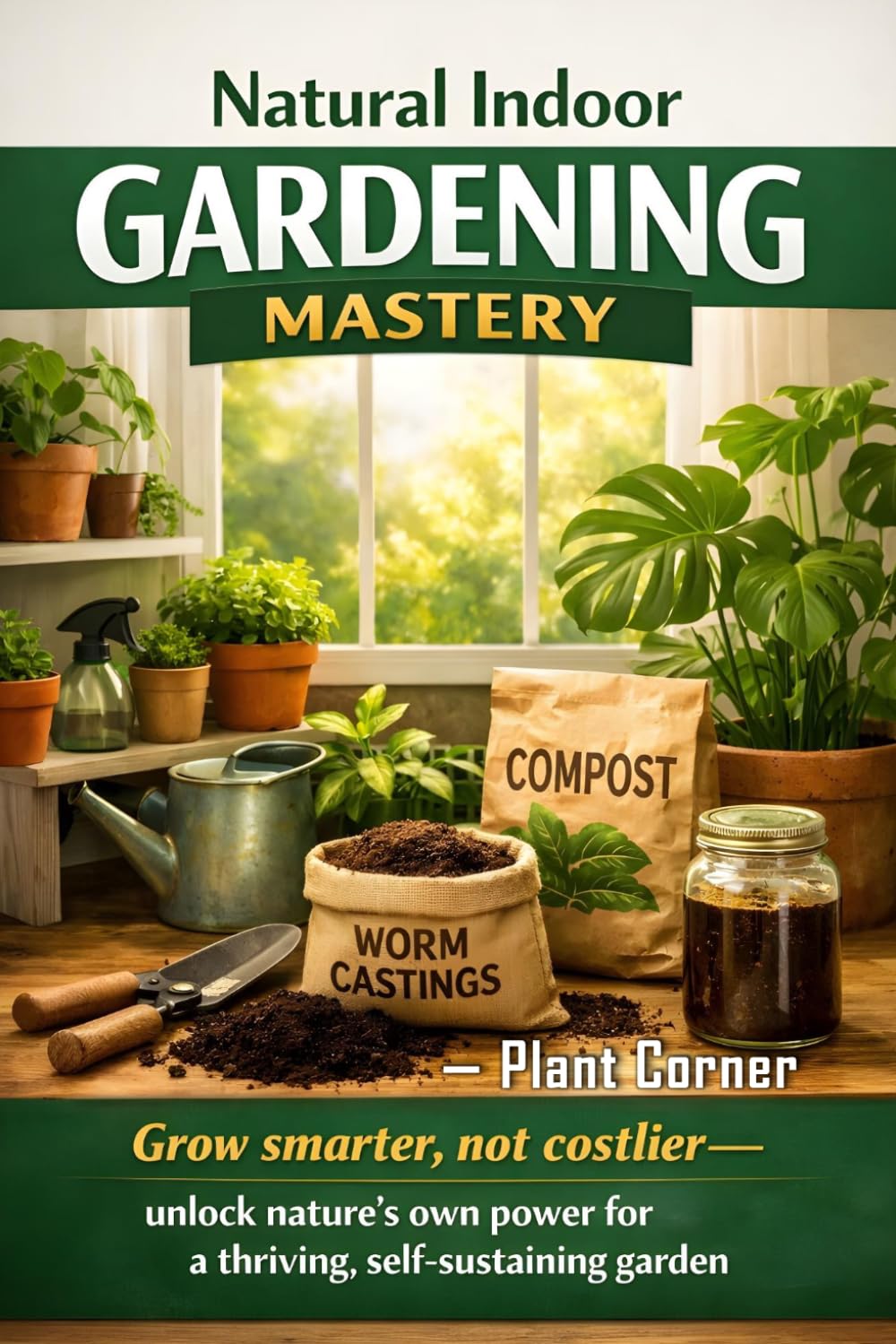 Natural Indoor Gardening Mastery: Simple Organic Indoor Plant Care with Soil Health, Natural Pest Control, Propagation, and DIY Fertilizer Solutions