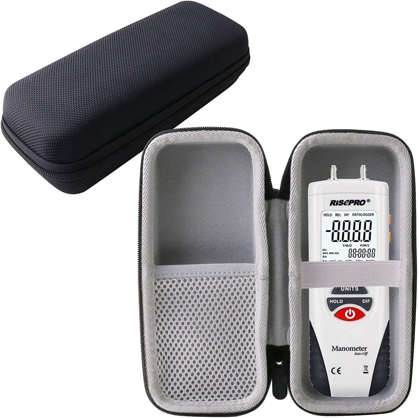 Hard Carrying Case for Klein Tools ET180 Digital Manometer