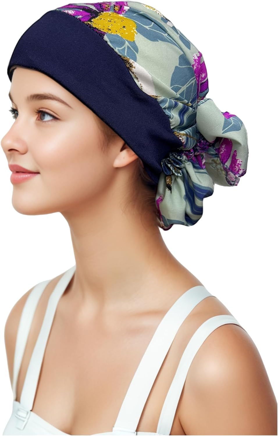 Chemo Headwear Turbans for Women, Cancer Head Scarf, Headwear Coverings Caps, Head Wraps for Cancer Patients - Image 4