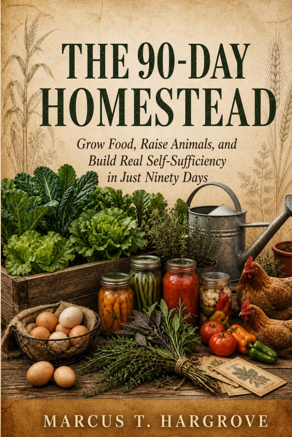 The 90-Day Homestead: Grow Food, Raise Animals, and Build Real Self-Sufficiency in Just Ninety Days