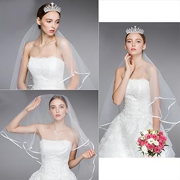 ウェディングドレス✨ティアラ付属品セット 楽天市場】結婚式 アクセサリー 4点セット ティアラ イヤリング