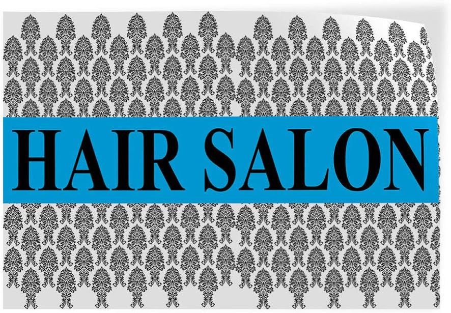 Hair Salon #1 Indoor Store Sign Vinyl Decal Sticker 8