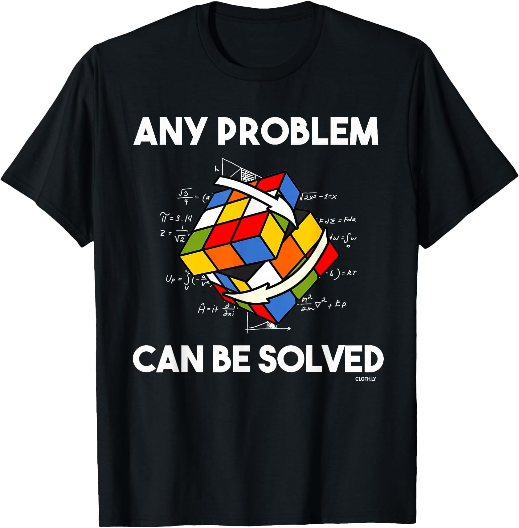 Rubik's Cube Magic Cube Retro Rubi Vintage Nerd T-Shirt