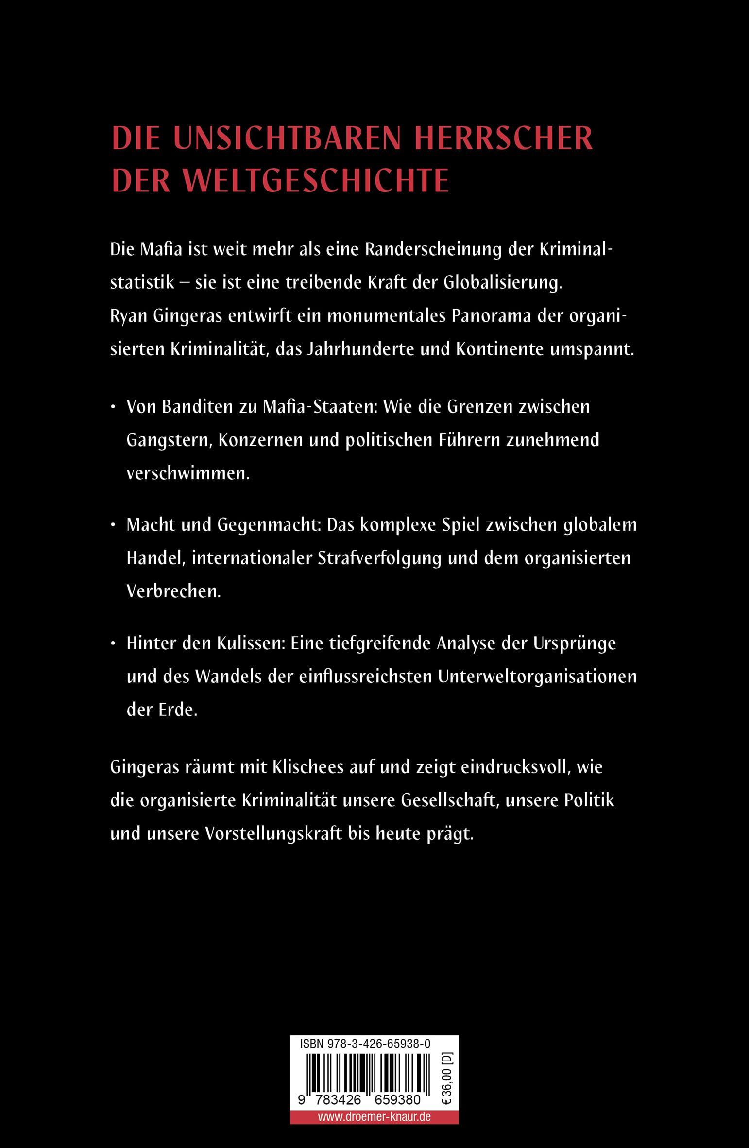Mafia: Eine globale Geschichte des organisierten Verbrechens | Ursprünge und Entwicklung der Mafia, von Syndikaten, Gangs und Kartellen