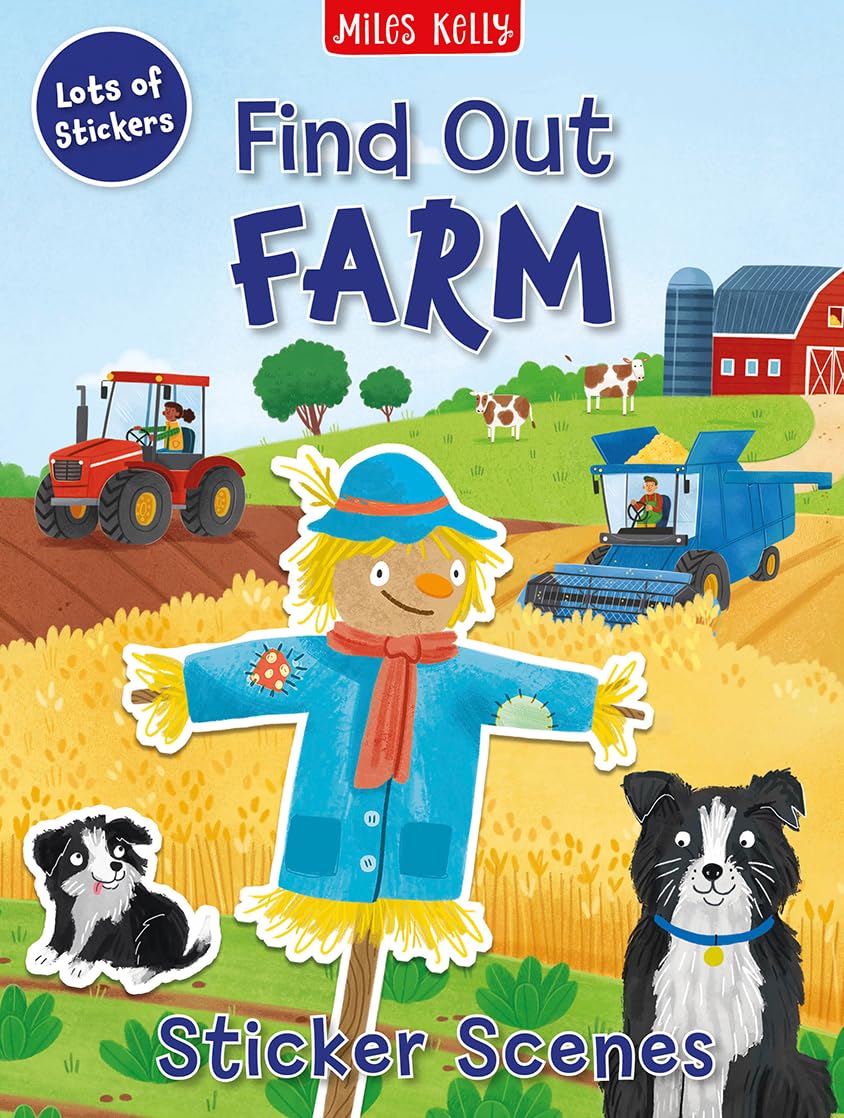 Farm: An interactive sticker book for children aged 5 and above – learn about life on the farm and complete the scenes! (Find Out)