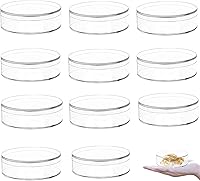 Vista 12 de Cajas de acrílico de 12 piezas, caja de corazón de acrílico transparente con tapas, cubo de cristal en forma de corazón, caja de almacenamiento